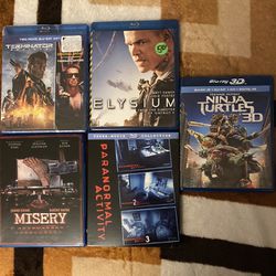 Blu Ray Movies DVDs 
