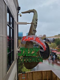 18 Foot Fiberglass Saxophone From Disneyland!