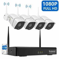 Firstrend 8CH wired security cameras system