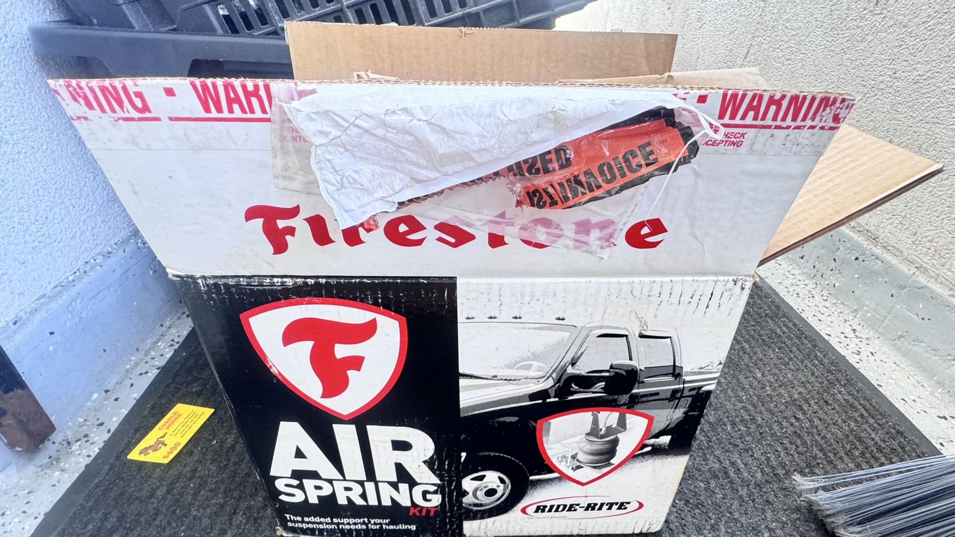 Firestone W21-760 Part 2407 Ride Rite Air Spring System Toyota Tacoma