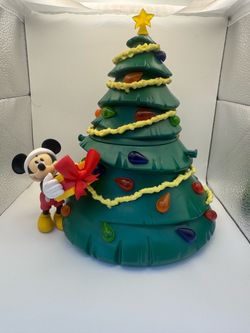 Disney Mickey Mouse Christmas Tree Popcorn Bucket
