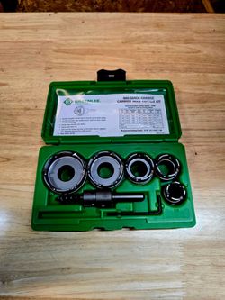 Greenlee 660 Quick Change Carbide Hole Cutter Kit – New – $150