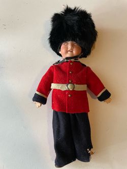 Vintage German made doll in rough shape