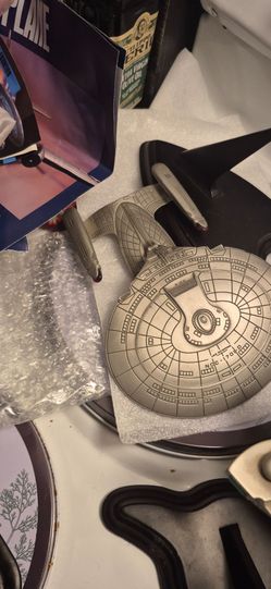 Franklin mint star trek ships