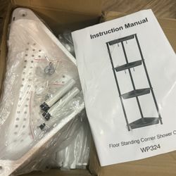 Instruction Manual Floor Standing Corner Shower Caddy WP324