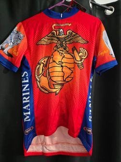 Primal Wear US Marines  Cycling Shirt