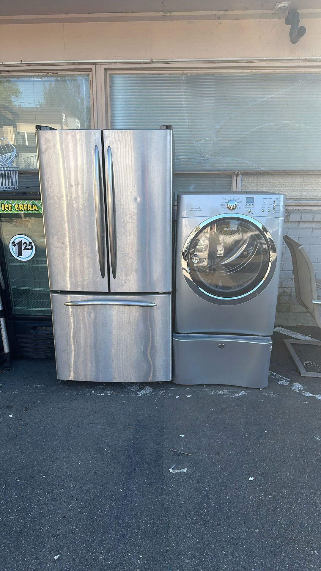 Free Fridge And Dryer