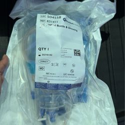 Drainage Bottle with IPC Dressing Pack Rocket® IPC For Rocket IPC Pleural / Peritoneal Drainage Catheters