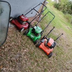 3 Push Mower 