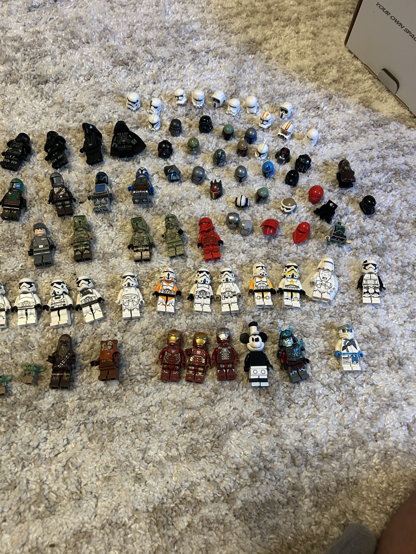 So Many Lego Mini Figures