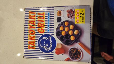 Takoyaki Grill Pan 12-Hole Cast Iron