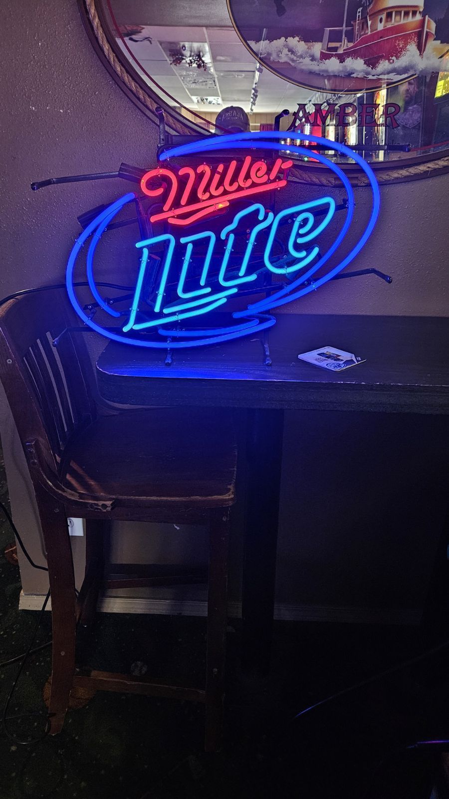 Neon Light Beer Sign