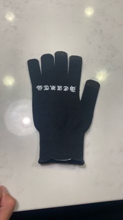Chrome heart gloves