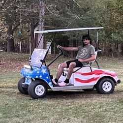 American Flag Club Car