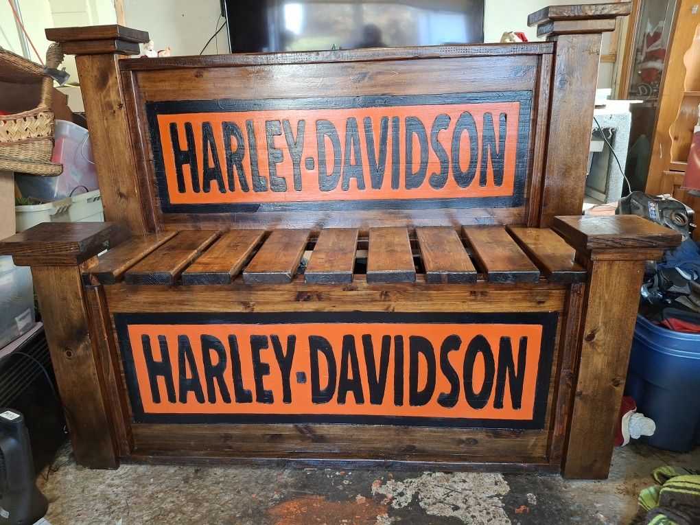 Harley Davidson Bench
