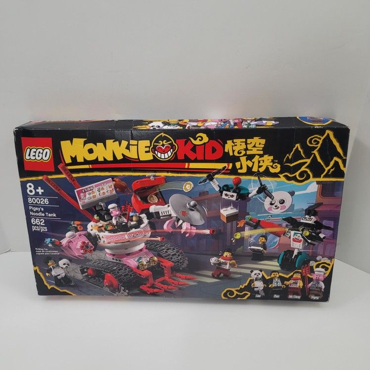 LEGO Monkie Kid 80026 Pigsy's Noodle Tank Building Set New Retired!