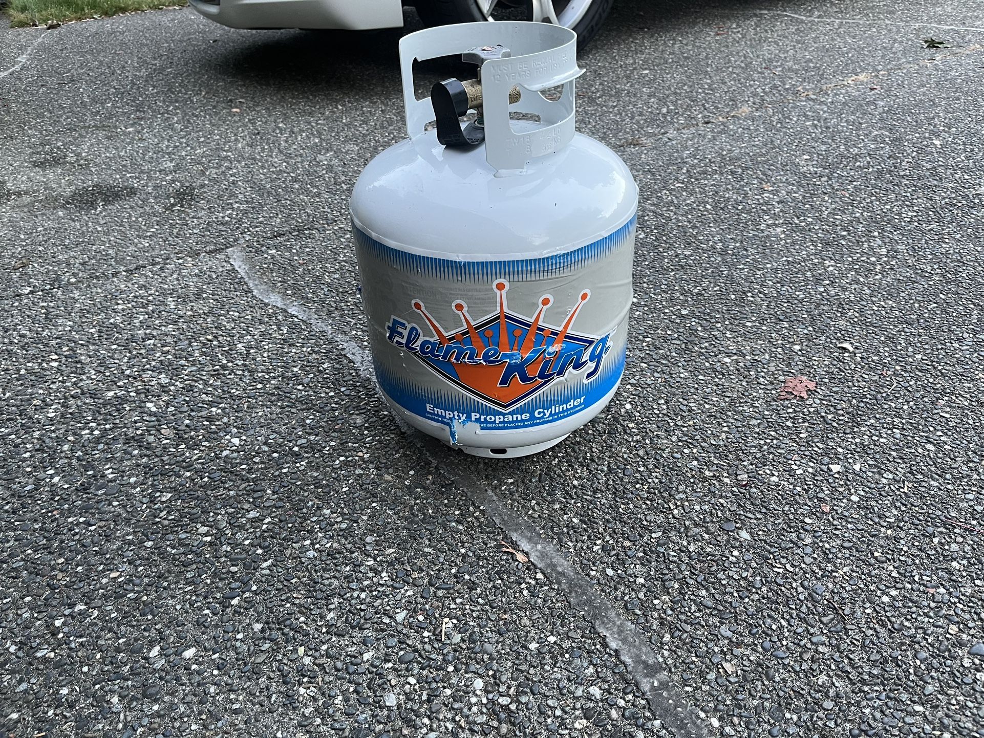 New 20 Gallon Propane Tank