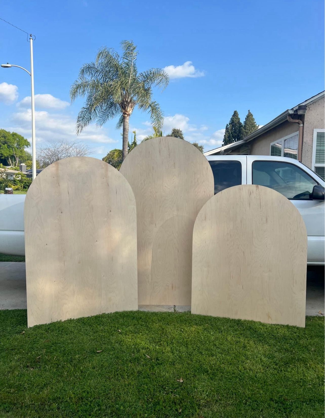 Wood Back Drops Made To Order