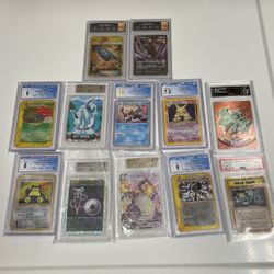 Variety Pokémon Graded Cards