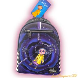 Loungefly Coraline Button Eye Doll Mini Backpack