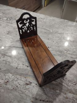 Antique Black Forest Folding Book Slider