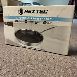 Hextec 9.5” Stainless Steel Fry Pan