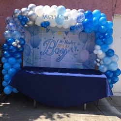 Baby Shower Balloon Garland 