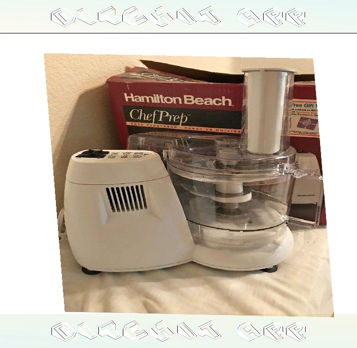 Hamilton Beach Food Processor - Versatile Kitchen Appliance amount group