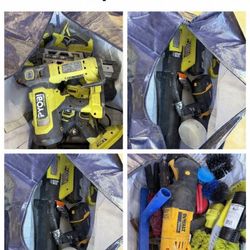 RYOBI $ DEWALT TOOLS WITH CHARGERS & BATTERIES - DISCOUNT FOR PICK UP TODAY
