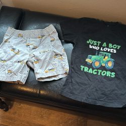 Boy Tractor Set 3t