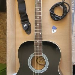 Peavey Acoustic Guitar - 2013 - Great Beginner Guitar + Accessories 