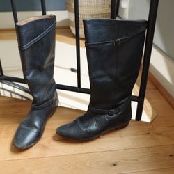 Vintage Black Frye Boots Size 7