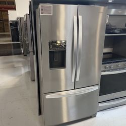 Whirlpool Stainless Steel 36” Wide French Door Refrigerator - 27 Cu. Ft. 