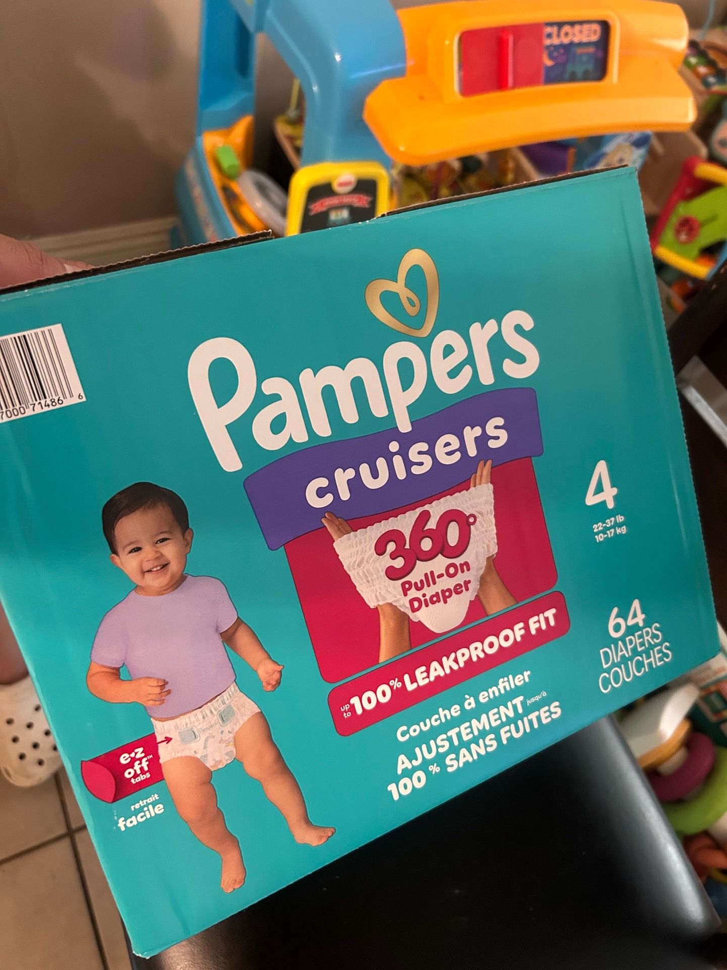 Pampers Cruisers Size 4