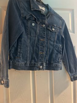 Jean jacket kids size (10-12)