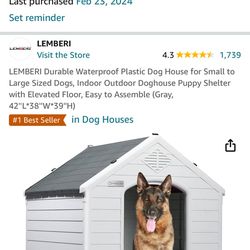 Indoor/Outdoor Dog House
