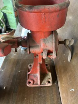 Antique Wheat Grinder 