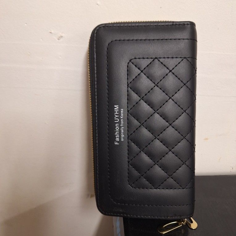 Women Black Wallet