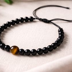 Mal de ojo protección, ojo de tigere, obsidiana