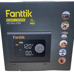 The Fanttik S300 Cross is a versatile, all-in-one portable air pump designed for on-the-go inflation needs. Whether you’re at the beach, off-road, or 