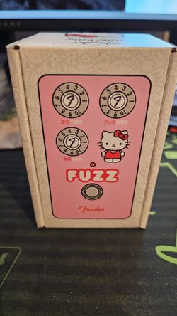 Hello Kitty Guitar Pedal Fender