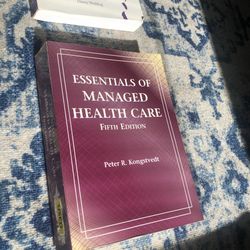 Essentials Of Managed Healthcare Fifth Edition