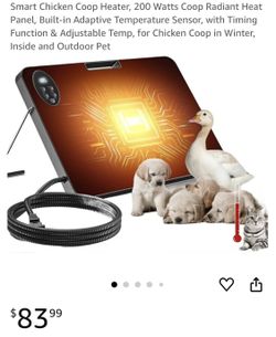 Smart Chicken Coop Heater 