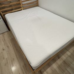 Bed Frame With Mattress 