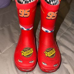 Rain Boots Lighting McQueen