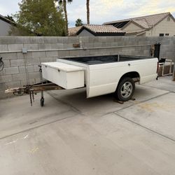 Custom Utility Trailer – Converted Chevy S-10 Truck Bed
