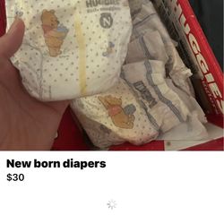 New Born Diapers 