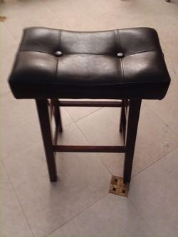 2 Bar Counter Stools High Chairs  Both For 75