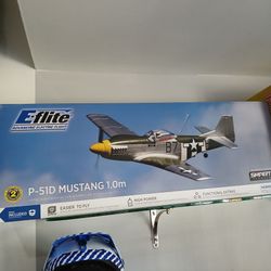 E-flite P-51D mustang bind and fly brand new special summer deal $229
