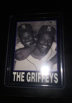 1991 Score The Griffey’s rare